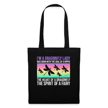 Dragonfly Spirituality Mythology Insects Animal - Tote Bag - black - Front