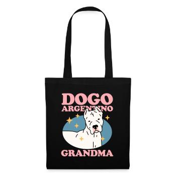 Dogo Argentino Grandma | Dog Owner Gift - Tote Bag - black - Front