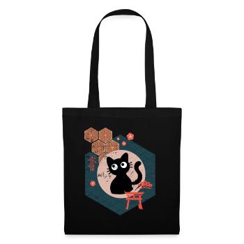 Cat Owner Gift Japanese Cat - Tote Bag - black - Front