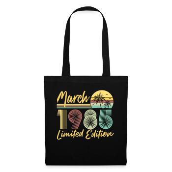 Mars 1985 Édition limitée - Sac en tissu - noir - Devant