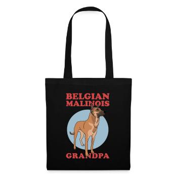 Belgian Malinois Grandpa Belgian Shepherd - Tote Bag - black - Front