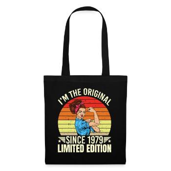 Ich Bin Das Original Seit 1979 Limited Edition - Stoffbeutel - Schwarz - Vorne