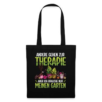 Andere Gehen Zur Therapie, Aber Ich Brauche Einen - Stoffbeutel - Schwarz - Vorne