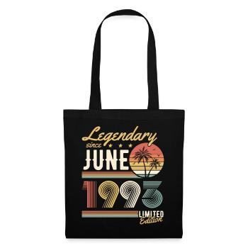 Legendary Since June 1993 Limited Edition - Stoffbeutel - Schwarz - Vorne