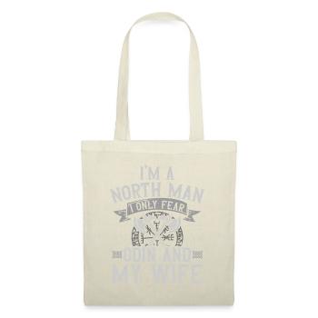 I am a Nordmann, I fear only Odin and - Tote Bag - nature - Front