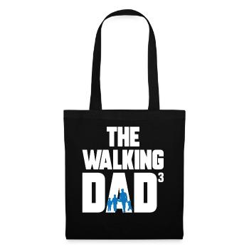 The Walking Dad 3 Saunter Dad Father's Day Walk - Tote Bag - black - Front