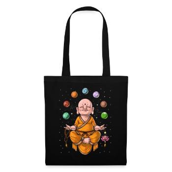Buddha-Baby - Stoffbeutel - Schwarz - Vorne
