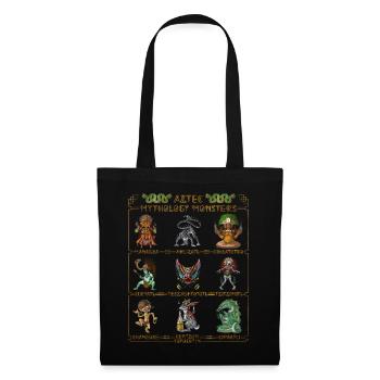Ancient Aztec Mythology Monsters - Tote Bag - black - Front