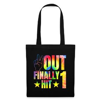 La 1ère édition est enfin sortie. - Sac en tissu - noir - Devant