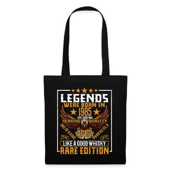 Legends Were Born in 1985, Aged Like Whisky - Tote Bag - black - Front