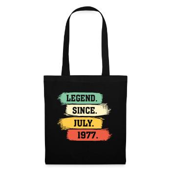Légende depuis juillet 1977 - Sac en tissu - noir - Devant