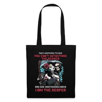 I Am The Grim Reaper Dia De Los Muertos - Tote Bag - black - Front