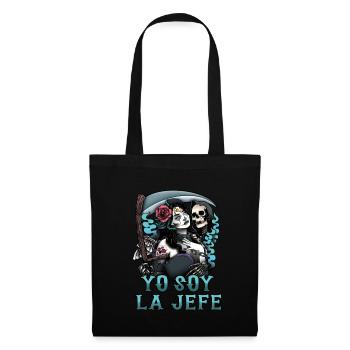 Yo Soy La Jefe Dia De Los Muertos Halloween - Tote Bag - black - Front
