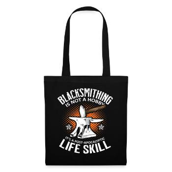 Forging Is Not a HobbySmith - Tote Bag - black - Front