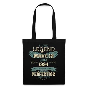 Juillet 1994 Vintage Anniversaire - Sac en tissu - noir - Devant