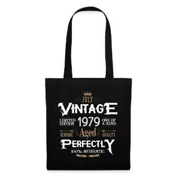 Juillet 1979 naissance Legends Birthday - Sac en tissu - noir - Devant