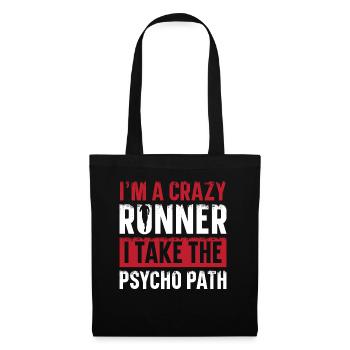 Je suis un coureur fou je prends le - Sac en tissu - noir - Devant