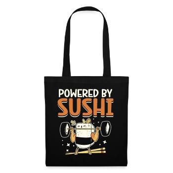 Propulsé par Sushi Lovers Japan Japanese - Sac en tissu - noir - Devant