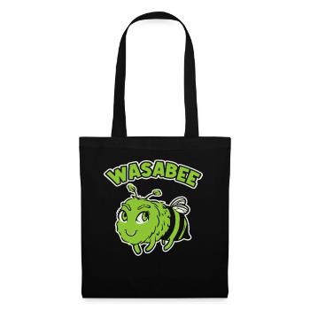 Wasabee Sushi Lovers Japon Cuisine japonaise - Sac en tissu - noir - Devant