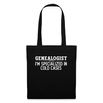 Genealogist Genealogist Family Tree Genealogist - Tote Bag - black - Front