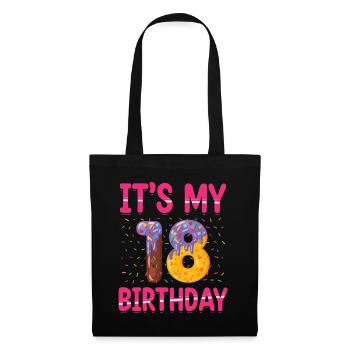 It's My 18th Birthday | Sprinkles Themed | - Tote Bag - black - Front