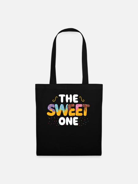 Die Sweet One | Matching Familie Geburtstag | - Stoffbeutel - Schwarz