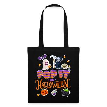 Pop Halloween | Halloween Costume | Halloween - Tote Bag - black - Front