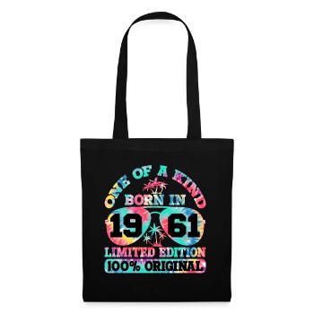 Unique Born 1961 Édition Limitée - Sac en tissu - noir - Devant
