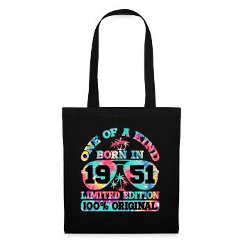 Unique Born 1951 Limited Edition - Tote Bag - black - Front