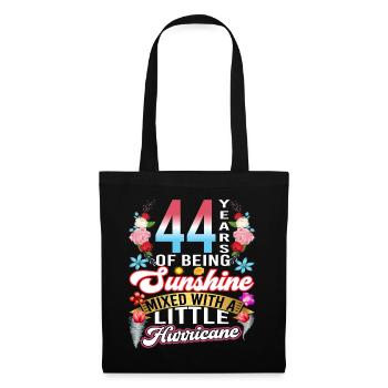 44 years of sunshine mixed with a small - Tote Bag - black - Front