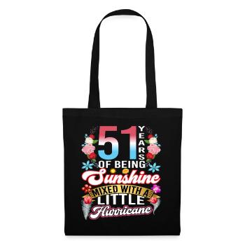 51 years of sunshine mixed with a small - Tote Bag - black - Front