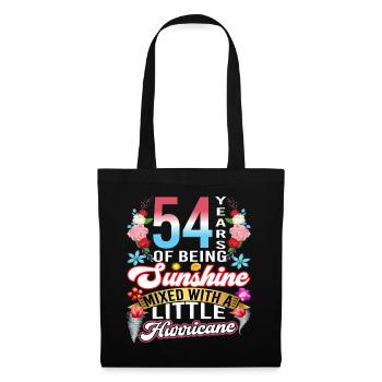 54 years of sunshine mixed with a small - Tote Bag - black - Front