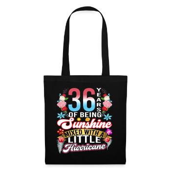 36 years of sunshine mixed with a small - Tote Bag - black - Front