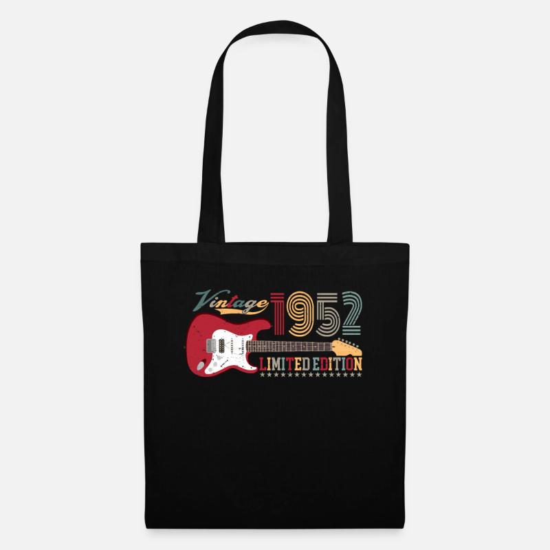 Vintage 1952 Limited Edition 70. Geburtstag | - Stoffbeutel - Schwarz
