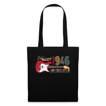 Vintage 1946 Limited Edition 76th birthday | - Tote Bag - black - Front