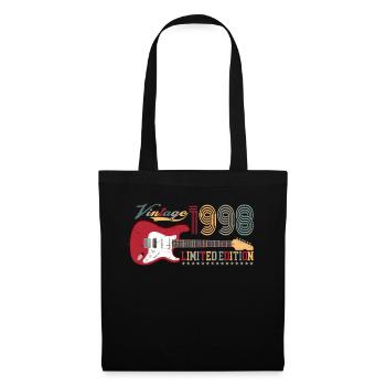 Vintage 1998 Limited Edition 24th birthday | - Tote Bag - black - Front