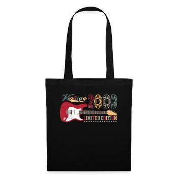Vintage 2003 Limited Edition 19th birthday | - Tote Bag - black - Front