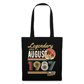 Légendaire depuis août 1987 Édition limitée - Sac en tissu - noir - Devant
