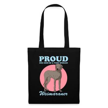 Weimaraner Mom Dog Dog Owner Gift - Tote Bag - black - Front