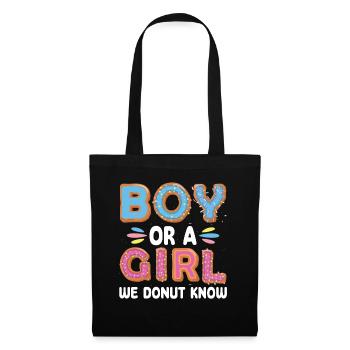 Garçon ou fille que nous connaissons - Sac en tissu - noir - Devant
