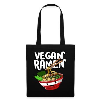 Sell My Soul For Ramen Bowl | Ramen Lover Shirt | - Stoffbeutel - Schwarz - Vorne