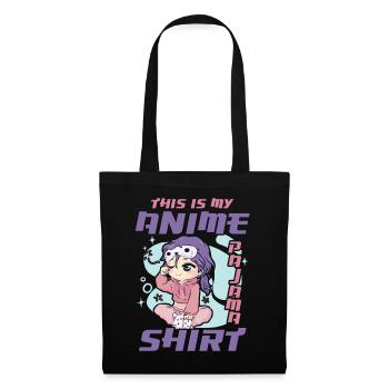 This Is My Anime Pajama Clothing | - Tote Bag - black - Front