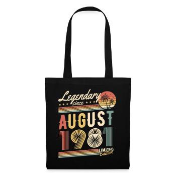 Légendaire depuis août 1981 Edition Limitée - Sac en tissu - noir - Devant