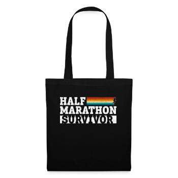 Half Marathon Survivor - Half Marathon Runner - Tote Bag - black - Front