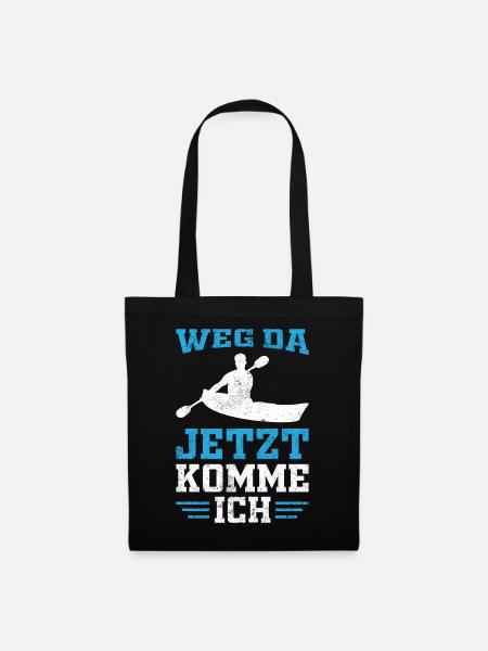 Kanurennsport Sport Kanu Kanusport - Stoffbeutel - Schwarz