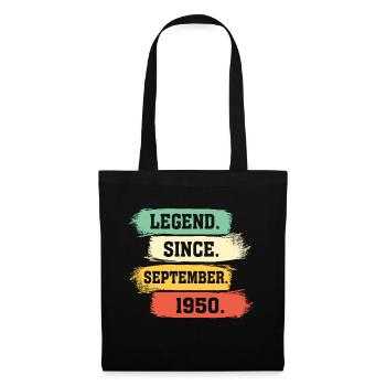 Légende depuis septembre 1950 - Sac en tissu - noir - Devant
