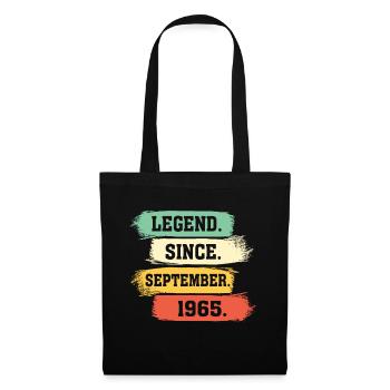 Légende depuis septembre 1965 - Sac en tissu - noir - Devant