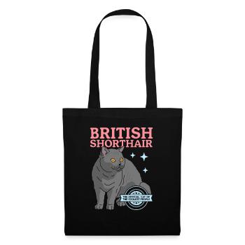British Shorthair Cats Cat Owner Gift - Tote Bag - black - Front