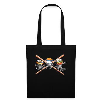 Japanese Karate Sushi Taekwondo Martial Arts - Tote Bag - black - Front