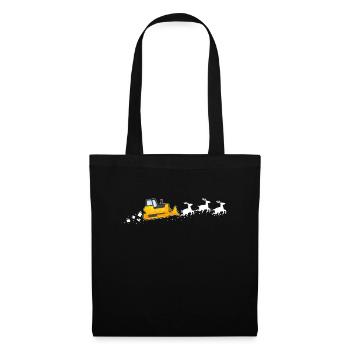 Traîneau du Père Noël à chargement frontal - Funnier - Sac en tissu - noir - Devant